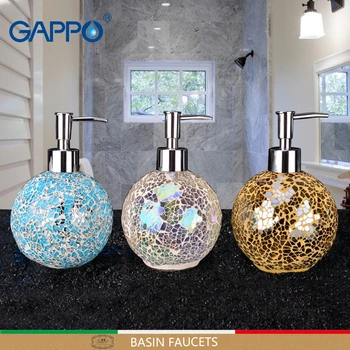 

GAPPO liquid soap dispensers soaps pumps Bathroom Bottle imported resin Bath resin accessories soaps pump dispensers