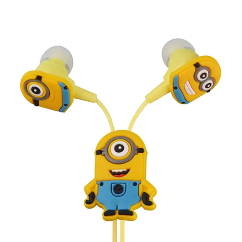 DOYO Despicable Me Minions Cartoon In ear Wired 3.5 mm Earphone for MP3