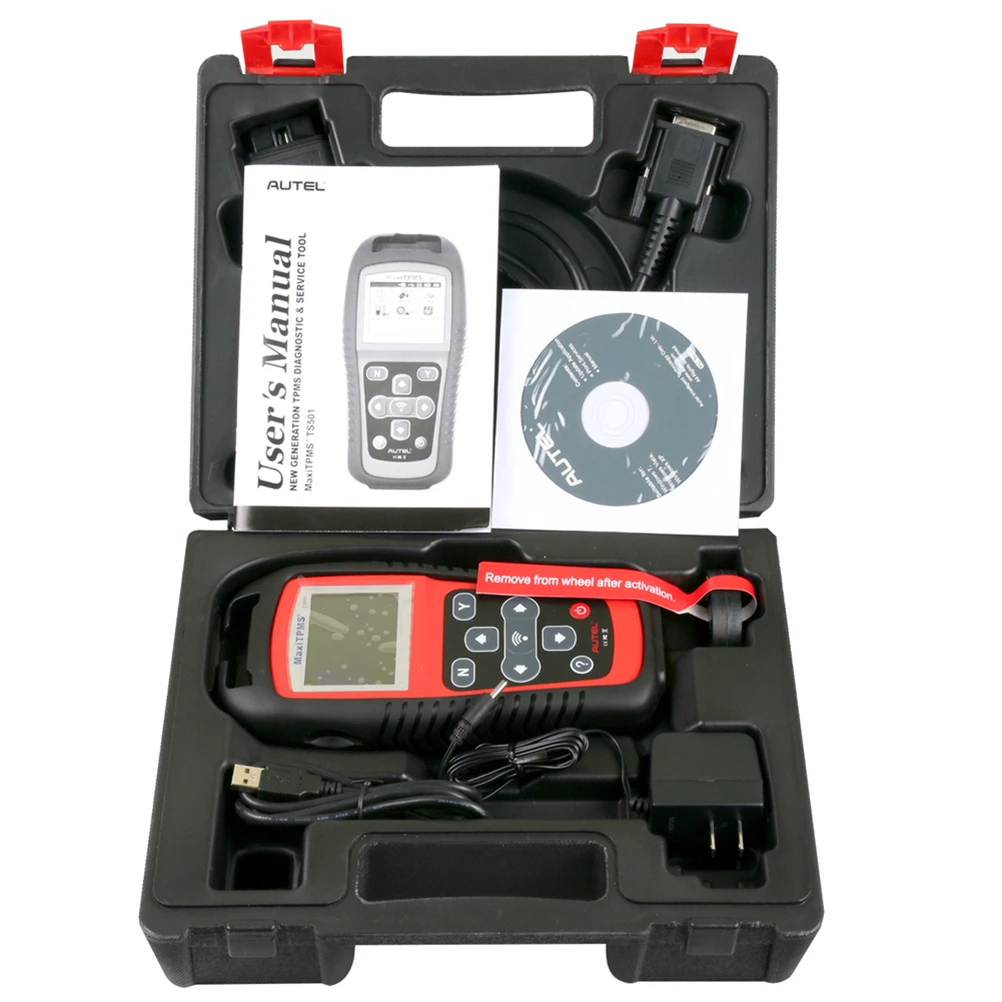 Autel MaxiTPMS TS501 с OBD2 адаптеры коннектор для прибора диагностики Услуги 433 92 МГц и 309