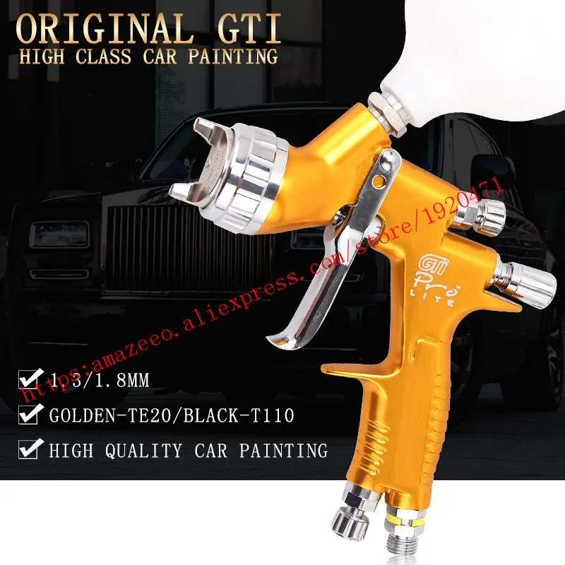 lvmp spray gun professional spray gun GTI golden paint gun water based