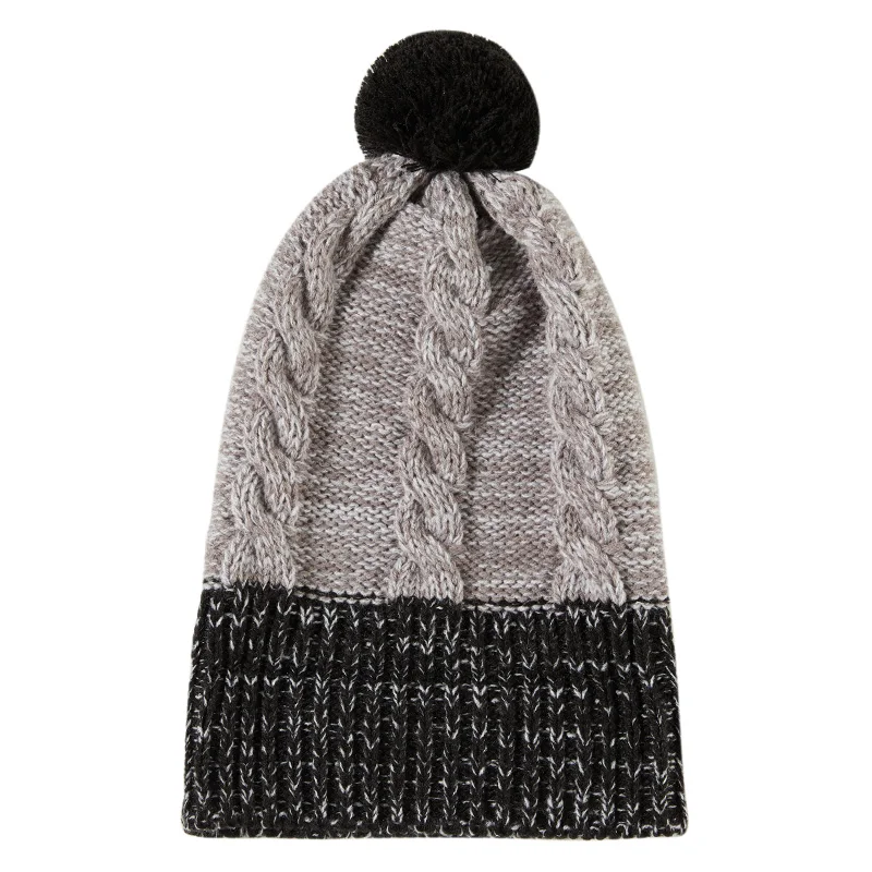 knitted-hat-gray-print-cap-entirety
