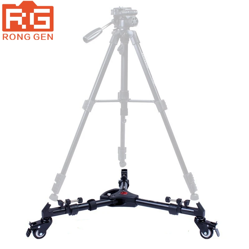 YUNTENG 900 Professional Folding Tripod Dolly For Video Lighting With