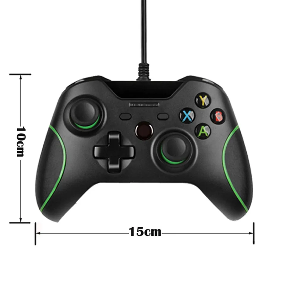 Murah Waterlowrie USB Wired Game Controller untuk Microsoft Xbox Satu S X Gamepad Controle untuk XBOXone Slim PC Windows 7  8 10 Joystick