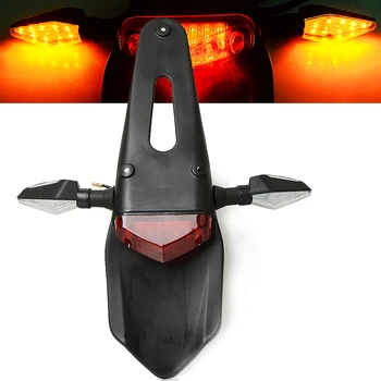 

For Honda CRF 450 CR CRF XR XL 85 125 250 500 KTM KAWASAKI Motorcycle Light Trial Bike LED Motorbike Brake Stop Rear Tail Light