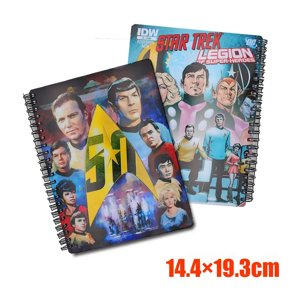 

Star Trek Movie Spiral Notebook Blank Paper Notepad Planner Diary Journal Office School Supplies Travel Drawing Gift Notebooks