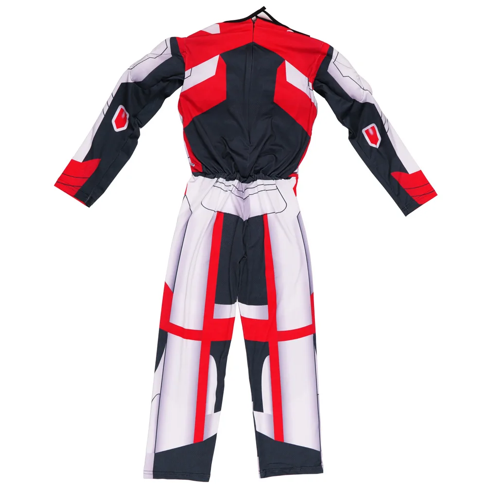 Halloween Movie Avengers Endgame Quantum Realm Advanced Tech Kids Boy muscle jumpsuit Cosplay Costume Iron Man Fullbody Suit