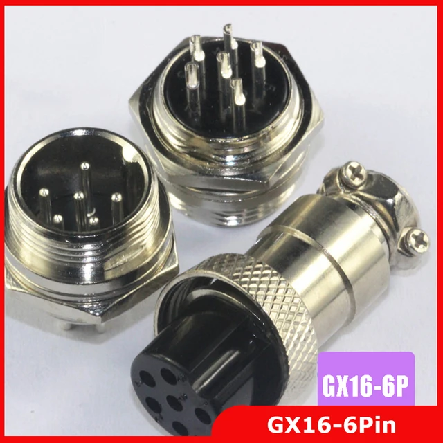 Разъем gx16 6 pin