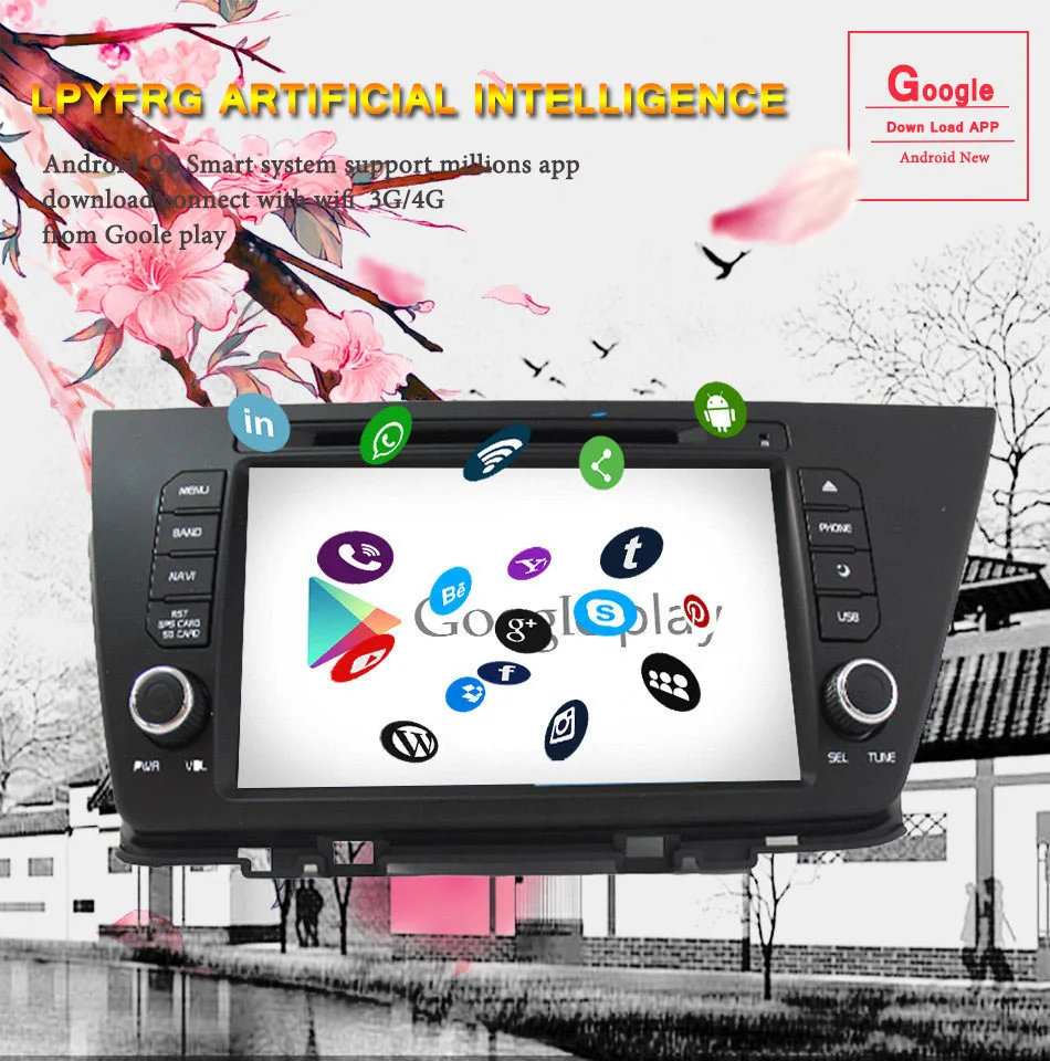 Flash Deal 1024*600 Androd 9.0 Car Autostereo for Kia Niro 2016 2017 2018 2 Din Bluetooth Stereo DVD Player GPS Navigation Head Unit 4