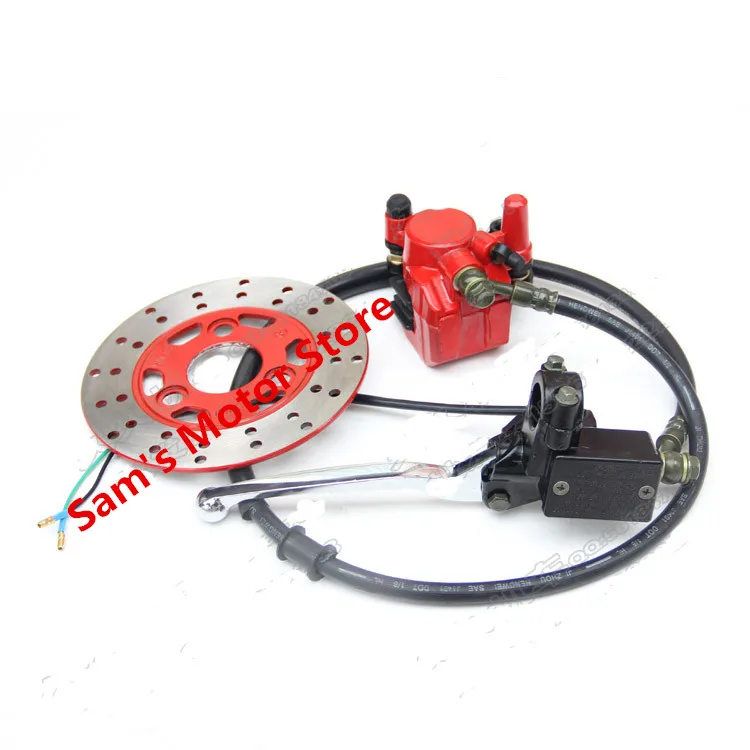 

JOG FORCE RSZ 100 125 Scooter 155MM Motorcycle Disc Brake Assembly With Master Cylinder, Caliper And Disc