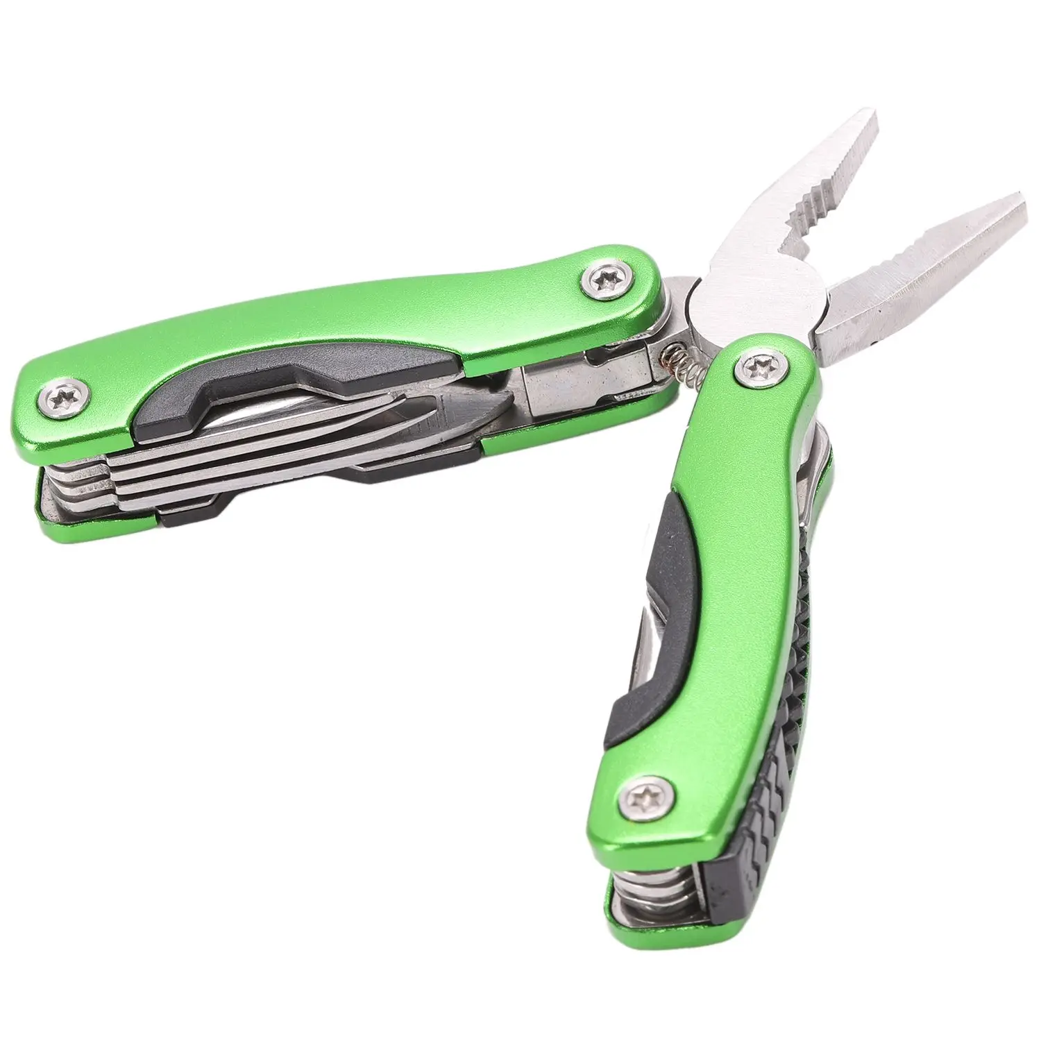 

Brand New Outdoor Multitool Pliers Serrated Knife Jaw Hand Tools + Screwdriver + Pliers + Knife Multi-tool Knife Set Survival