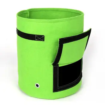

Adeeing Potato Grow Planter Bag Root Plant Growing Bucket with Side Window