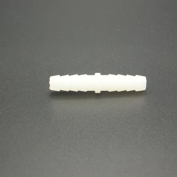 

5PCS 1.6mm Hose Barb Straight Plastic Pipe Fitting Coupling Adapter Aquarium Garden Micro Irrigation Water Connector