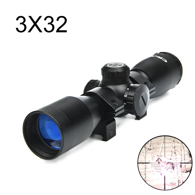 

Bestsight New Arrival Tactical 3x32 Rifle Scope with Hunting Riflescope Air Soft Rifle Hunting Sniper Scope