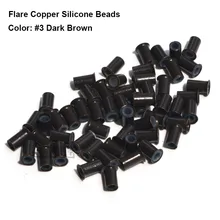 Бликовые Силиконовые медные микро-локоны 3,4*2,0*6,0 мм микросхемы силиконовое кольцо для дредов с силиконовой подкладкой микро бусины