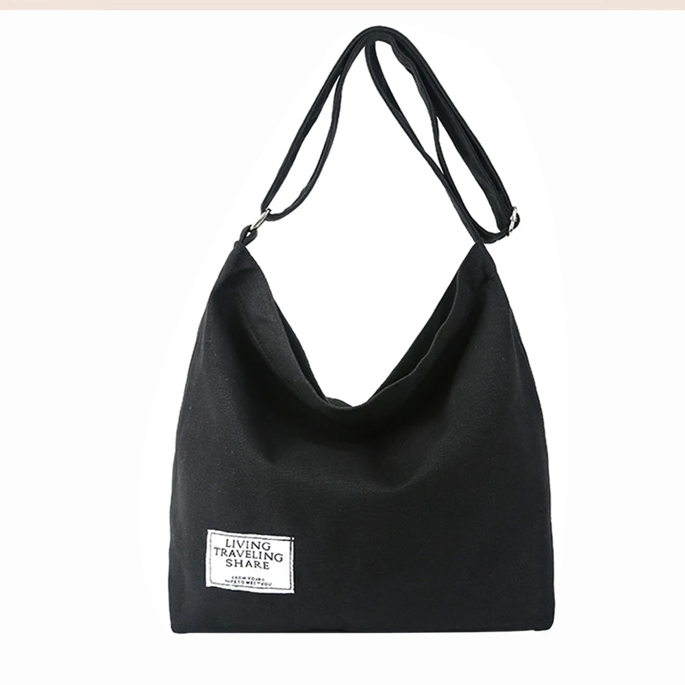 

Adisputent Canvas Shoulder Bags Women Girls Totes Large Capacity Casual Messenger Bags Handbags Crossbody Bag for Women