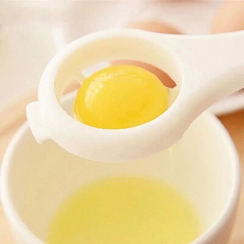 1 шт. яичный желток сепаратор белка разделительный инструмент пищевого качества яичный инструмент креативный кухонный инструмент для яиц