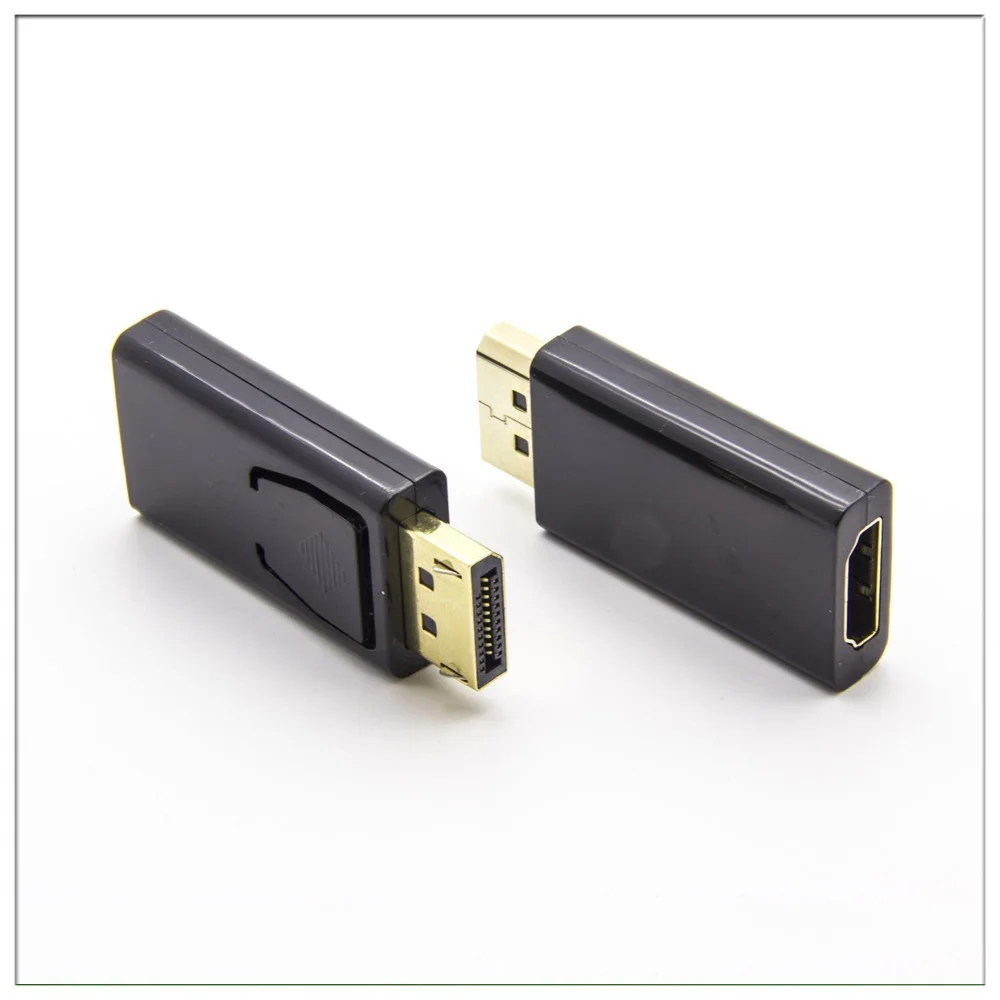 

10pcs/Lot, New Display Port Male to HDMI Female Adapter Converter DisplayPort DP to HDMI, Free shipping