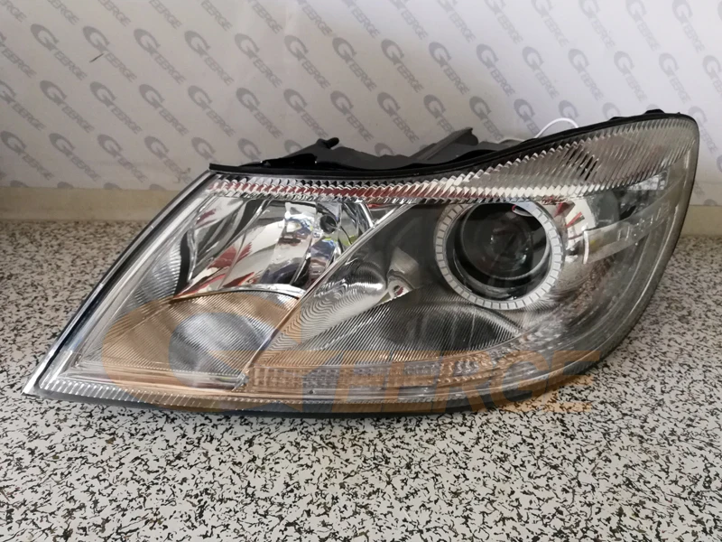 RGB led angel eyes SKODA OCTAVIA MK2 A5 FL 2009 2010 2011 2012(3)