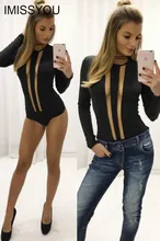 2016 summer autumn new cotton sexy hollow out font b bodysuits b font gauze clothes bars