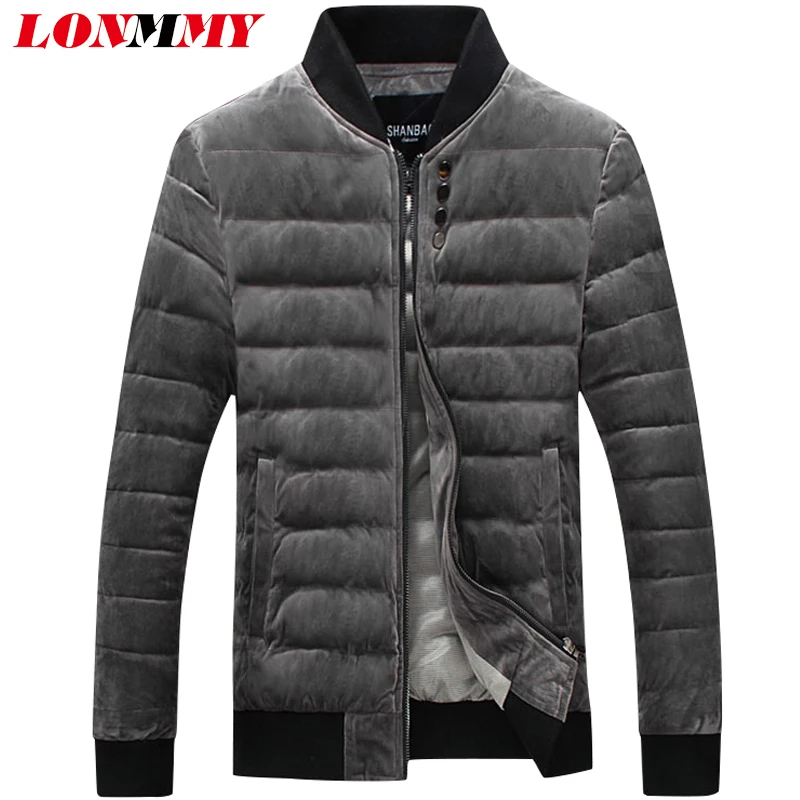LONMMY 5XL Winter jackets mens Outerwear Thicken coats Causal parka men