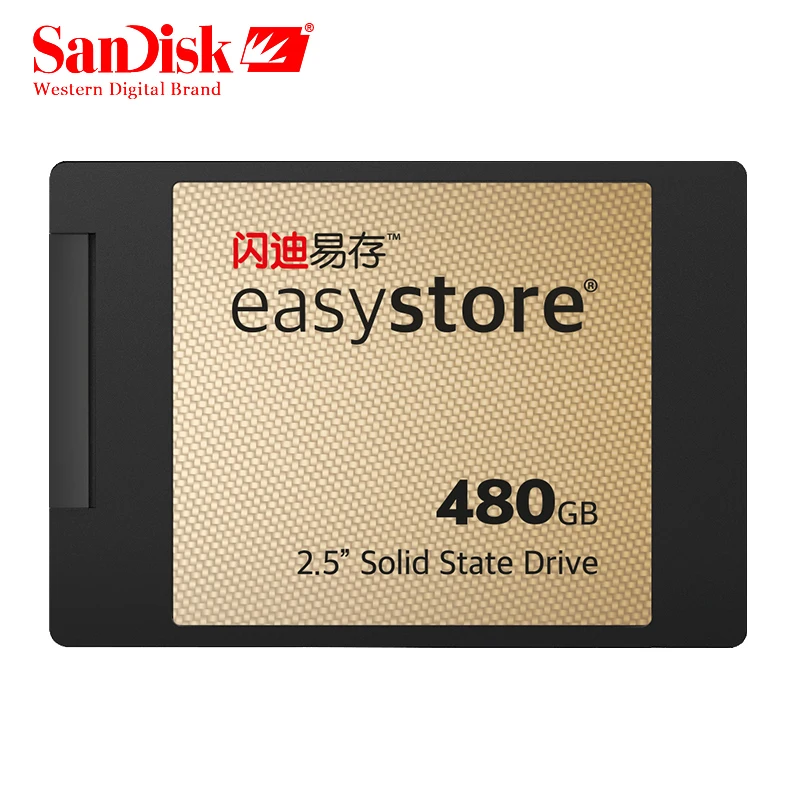 SanDisk SSD 2 5 ''Внутренний твердотельный диск SATA 3 540 МБ/с./с жесткий 480 ГБ 240 120 HDD