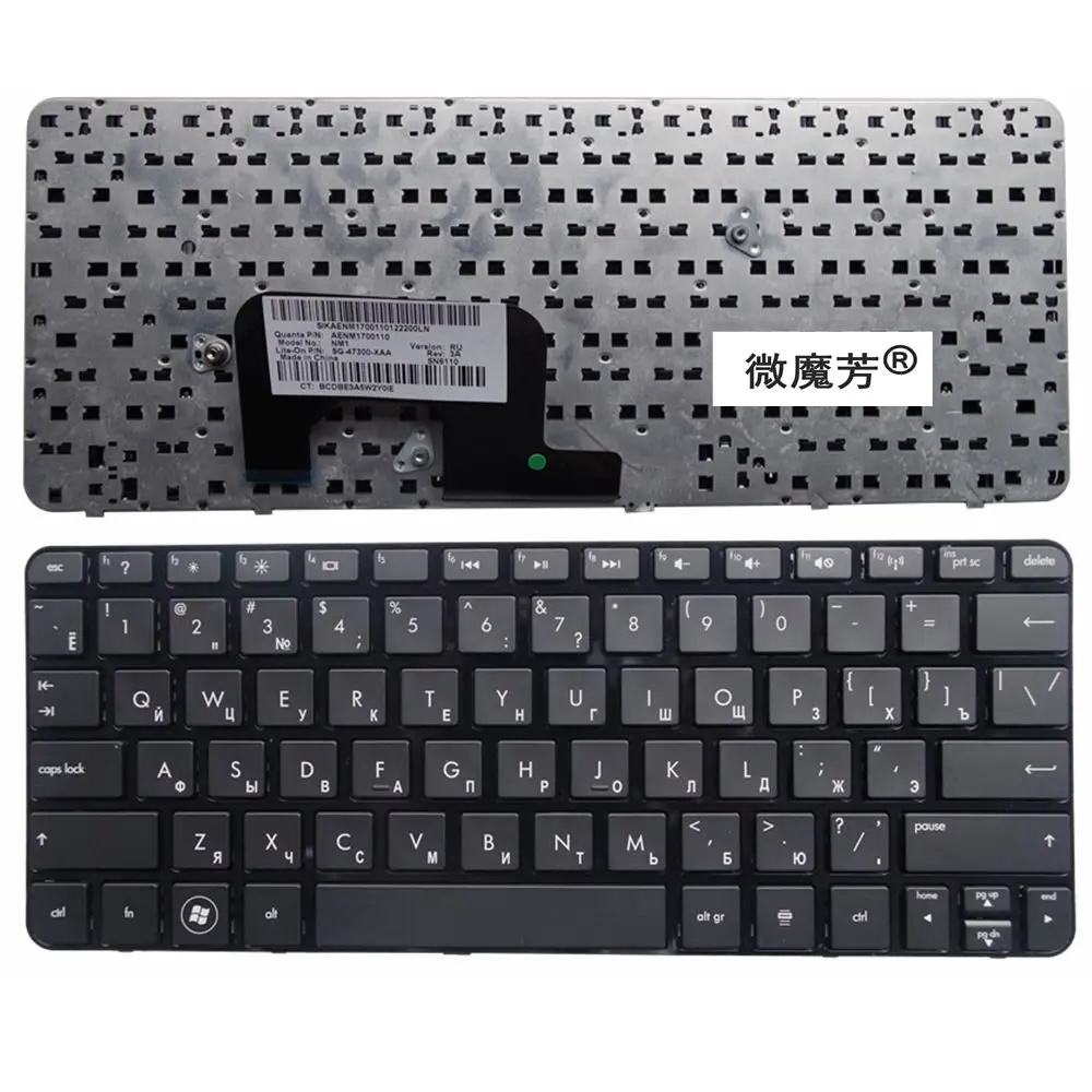 Русская клавиатура для HP Mini 1103 210-3000 110-3500 110-4100 210-2037 200-4000 210-3025sa 110-3608er | Компьютеры и