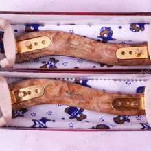 2 шт. скрипка плечевой упор птица глаз клен дерево 4/4 прочный сильный VIoin части