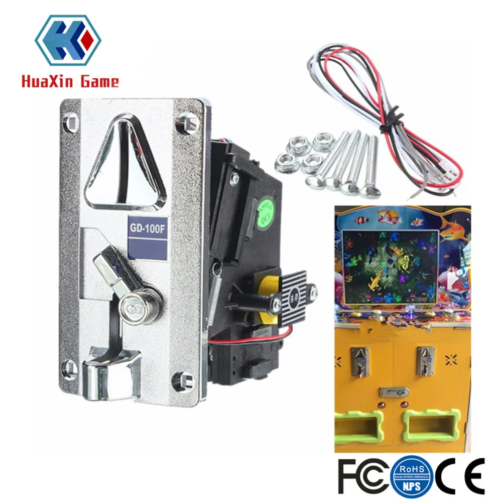 Online CPU selector de monedas múltiple aceptador de ranura para máquina de juegos de Arcade expendedora CPU aceptador de monedas