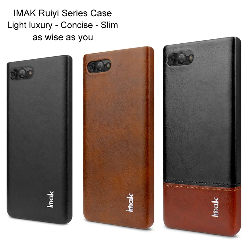 

Imak Luxury Ruiyi case for Blackberry Key2 case Keytwo Key two Slim concise cases back cover phone shell coque business covers