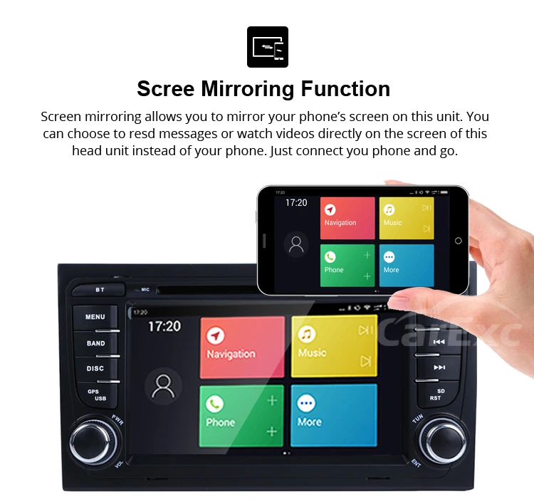 Sale 7 Inch Android 9.0 Octa core Car DVD Stereo Player For Audi A4 S4 2002-2008 Canbus WIFI Radio GPS Bluetooth Multimedia Carplay 18