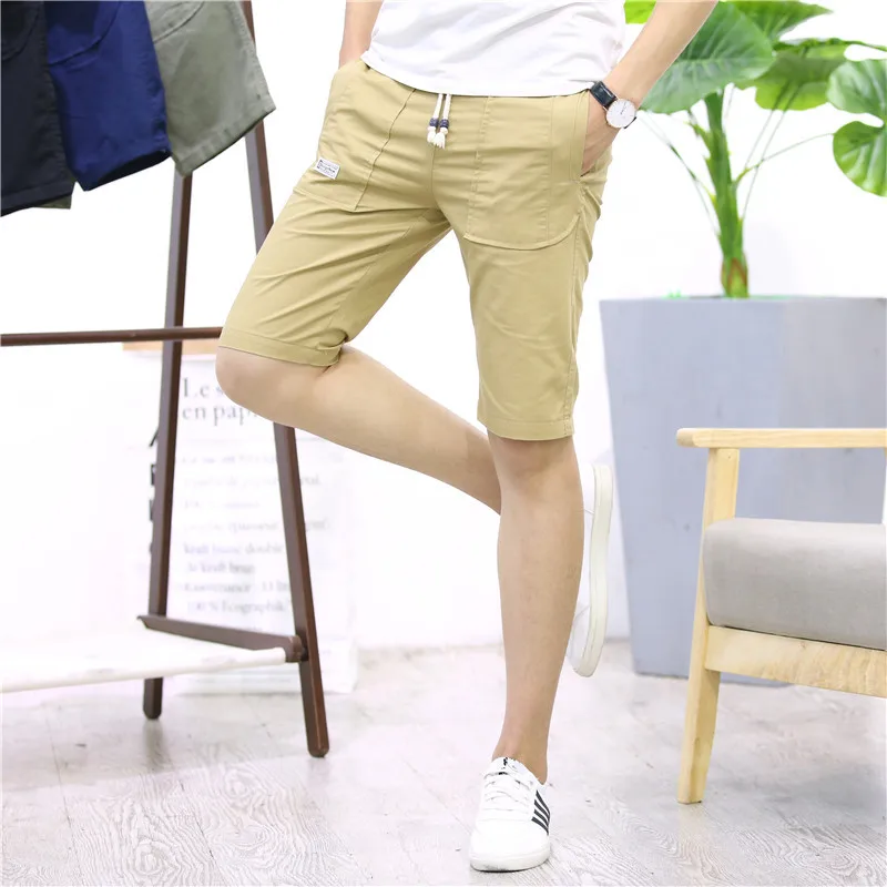 Simple Summer Cargo Shorts Men Cotton Joggers Casual Short Home Pockets Sport Solid Plus Size Khaki Black Blue Street Wear 5XL Simple Summer Cargo Shorts Men Cotton Joggers Casual Short Home Pockets Sport Solid Plus Size Khaki Black Blue Street Wear 5XL