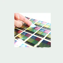 Индивидуальный коврик высокого качества Серебряный PET электронная этикетка e-Tag