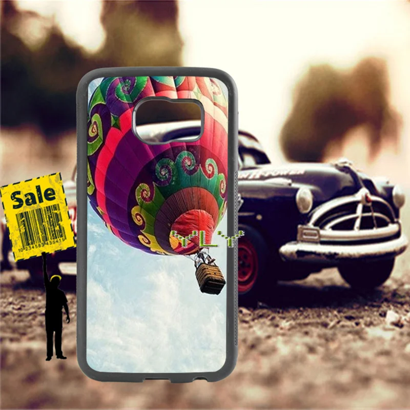 hot air balloon soft edge skin mobile phone cases for samsung s6 s6edge plus s7 s7edge cover case |