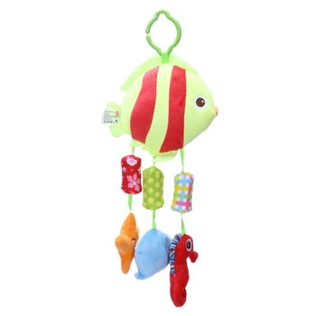 

HAPPY MONKEY Children'S Toy Animal Wind Chimes Newborn Bed Hanging Music Toy Wind Chimes Along Animal Style Baby Crib Baby Car