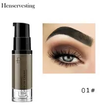 Стойкие тонированные длинные брови водостойкие красящий гель для бровей Крем Макияж инструмент