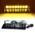 12 V Spie Di Emergenza Auto Cruscotto Del Precipitare della Visiera Sucker Polizia LED Strobe Lampada 8LED Ambra Rosso Blu luce del Flash