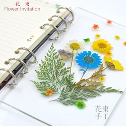 Flower Invitation Notepad Shell Mold MD1445_ Notebook mold Manual DIY Epoxy mould A6 binder Flower Invitation Notepad Shell Mold MD1445_ Notebook mold Manual DIY Epoxy mould A6 binder