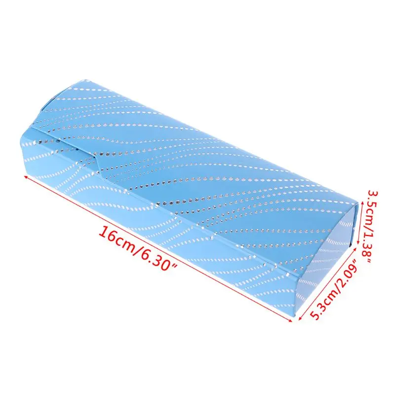 Модный Жесткий Чехол для очков, Чехол для очков для женщин, железный лист, оптическая защита для близорукости, магнитная коробка