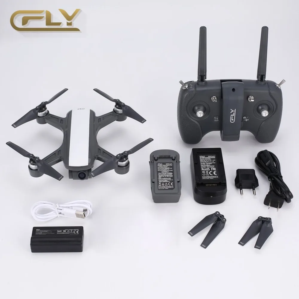 

C-FLY Dream 5G Altitude Hold Drone GPS Optical Flow Positioning Follow Me RC Quadcopter with 720P HD Camera One Key Return