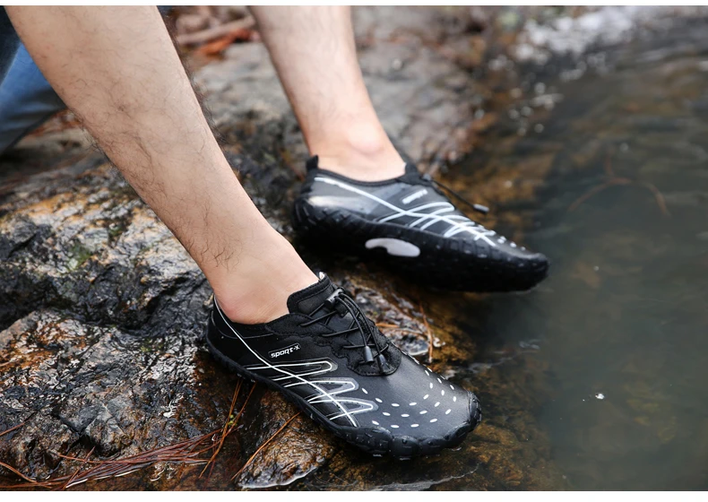 Мужская обувь для плавания хорошего качества, противоскользящая быстросохнущая мужская обувь, легкий водные кроссовки, женская пляжная обувь для пар