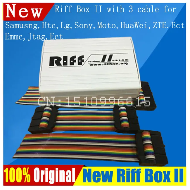 2018 Riff Box-лучший Jtag для HTC SAMSUNG Huawei разблокировка & Вспышка Ремонт с 3 шт плоских