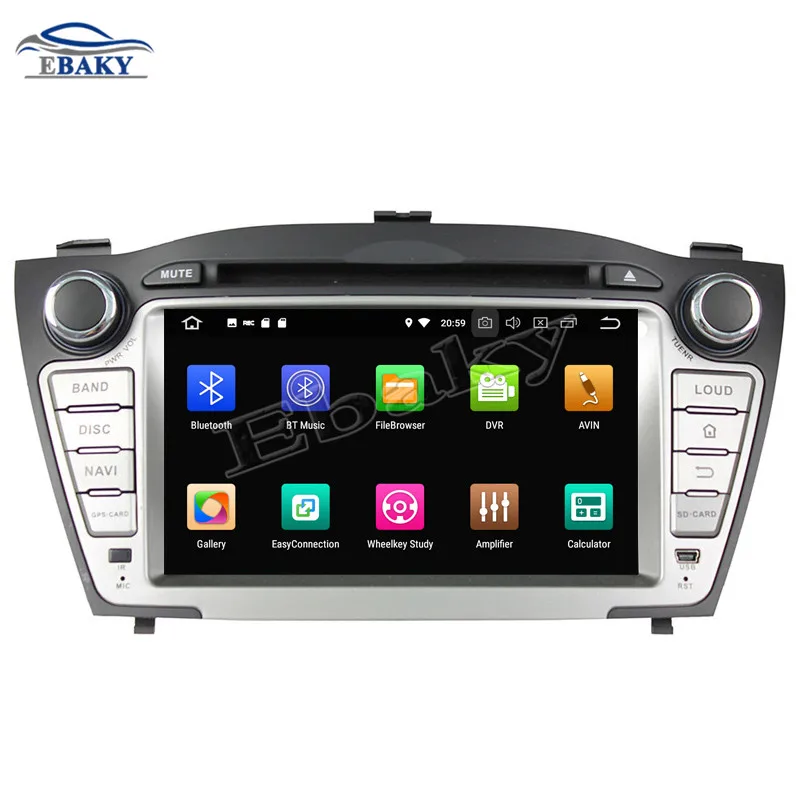 Discount NaviTopia 7inch 4GB RAM 64GB ROM Octa Core Android 9.0 Car DVD Radio for Hyundai TUCSON / IX35 2009 2010 2011 2012 with GPS 1