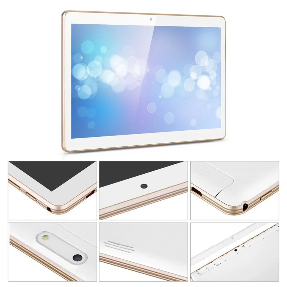 

10.1 inch Tablet PC Quad Core 2GB RAM 32GB ROM Dual SIM Cards 3G WCDMA for Android 7.0 GPS Tablet PC