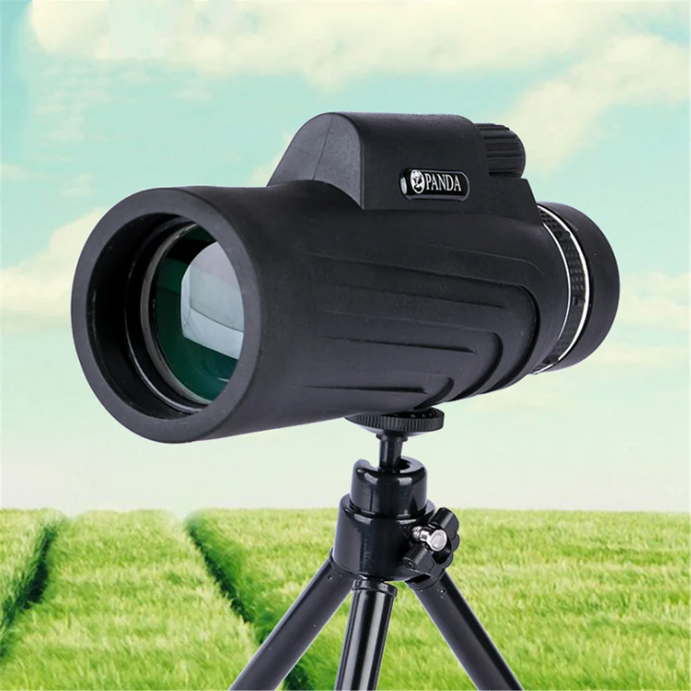 Панда 12x50 монокулярный HD ночного видения мобильный телефон камера телескоп