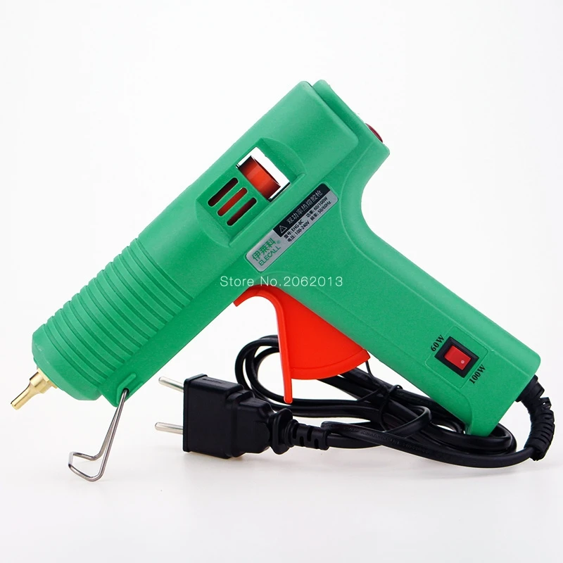

Free Shipping EHG-8C 60W 100W Double Power DIY Hot Melt Glue Gun Black Sticks Trigger Art Craft Repair Tool