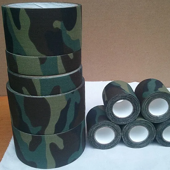 Camouflage Hunting Tape Fabric Duct Tape Camo Waterproof Insulated