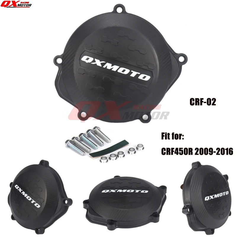 

Motorcycle Clutch Cover Protector Cover Fit For crf 450r CRF450R 2009-2016 2010 2011 2012 2013 2014 2015 2016