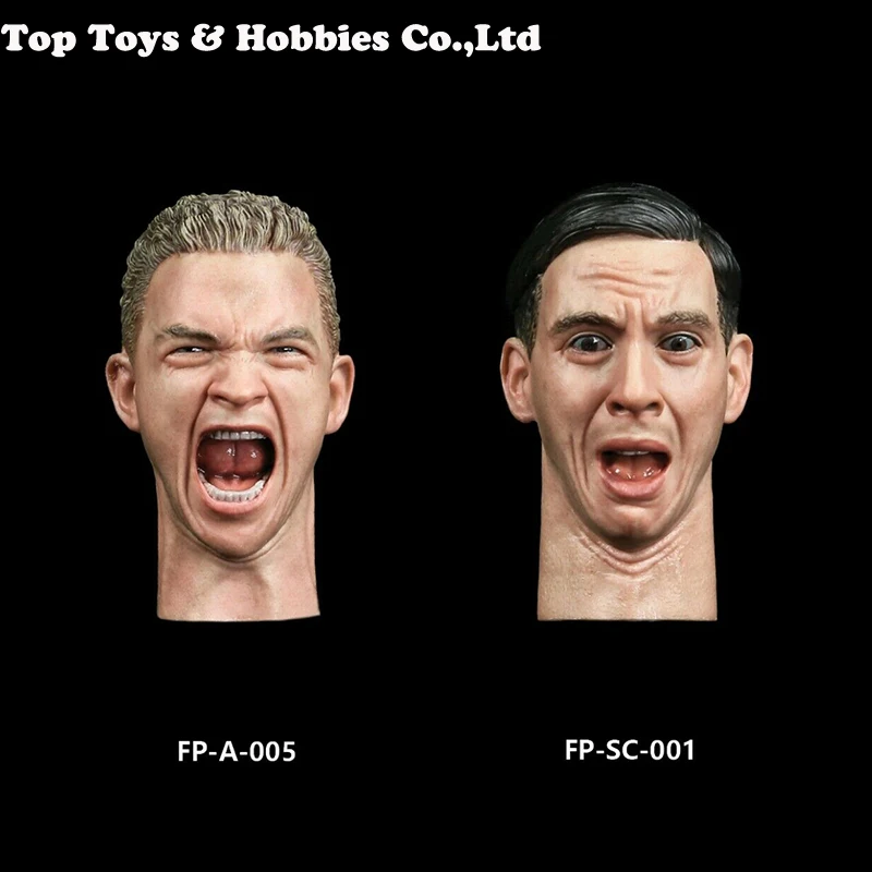 

Facepool figure 1/6 Male Solider Head Carving With anger Surprised Frustrated Expression Fit 12'' Body man Action Figure Toys