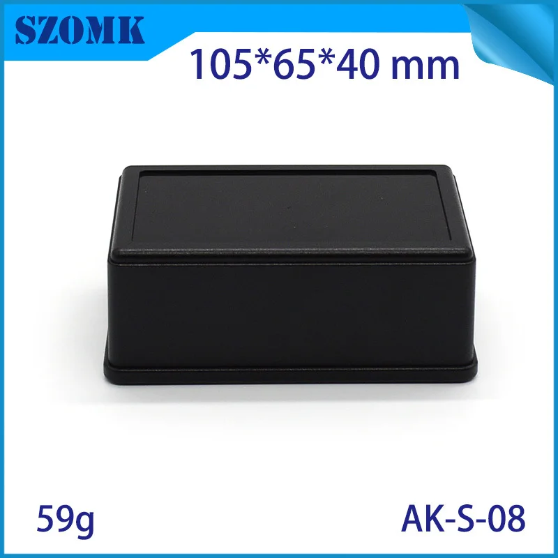 plastic enclosure for electronics control box szomk diy enclosure junction box plastic housing small abs instrument enclosure distribution box black plastic box enclosure electronics case   (1).jpg