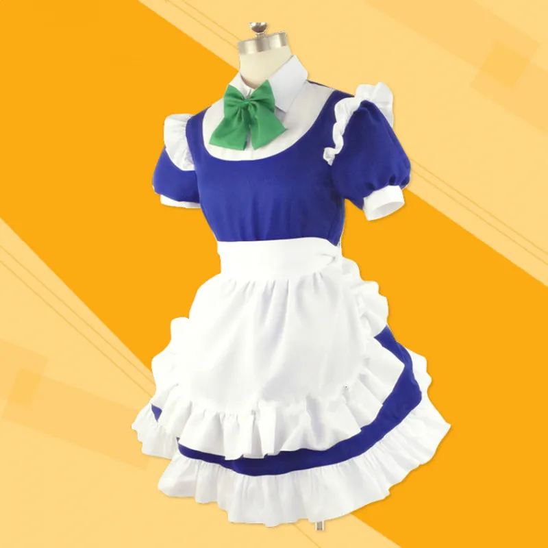 Женский костюм горничной Izayoi Sakuya Cos для косплея из аниме проект TouHou наборы